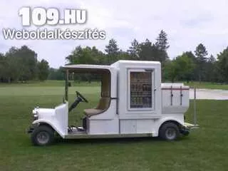 DFH48 dupla üdítőhűtős és hot-dog árusító elektromos autó